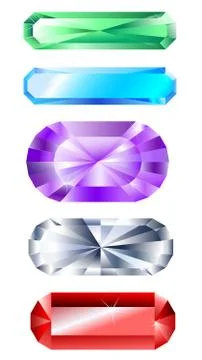 Faceted banner 스톡 일러스트