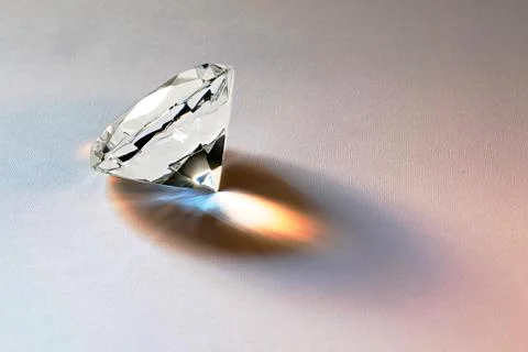 Faceted diamond Stock Photos