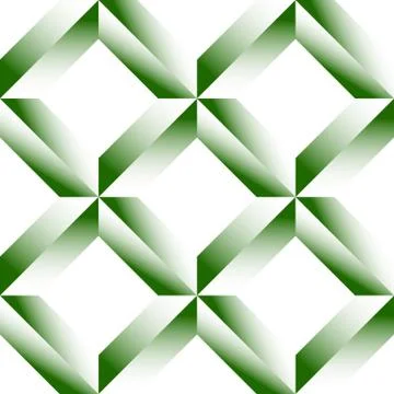 Faceted grid, mesh seamless pattern. Monochrome geometric lattice Stock Illustration