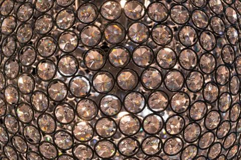 Faceted Sparkling Light Display Stock Photos