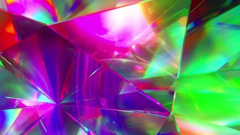 Facets and lights 4k Stock Footage 229326046