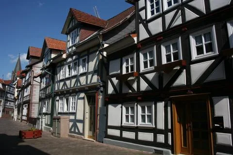 Fachwerkhäuser Stock Photos