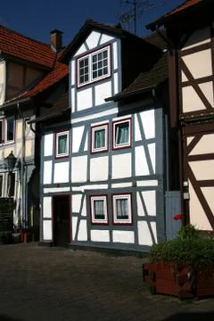 Fachwerkhäuser Stock Photos