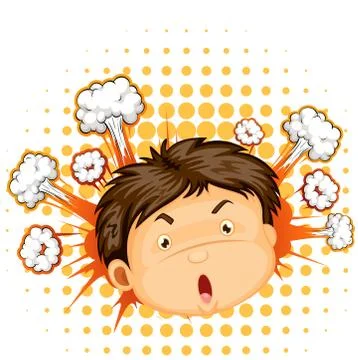 Facial expression 스톡 일러스트