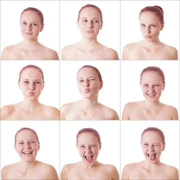 Facial expressions Stock Photos