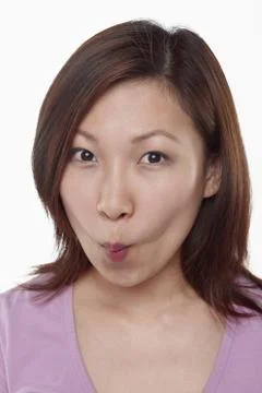 Facial expressions Foto stock