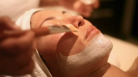 Facial massage Video stock 515610