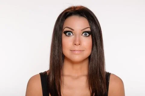 Facial mimicry Stock Photos