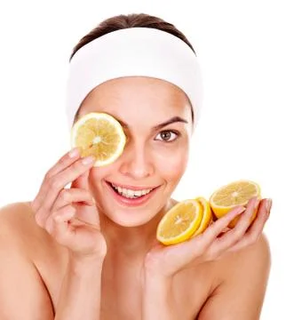 Facial Foto stock