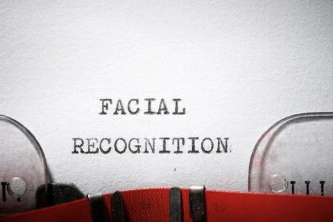 Facial recognition phrase Stock Photos