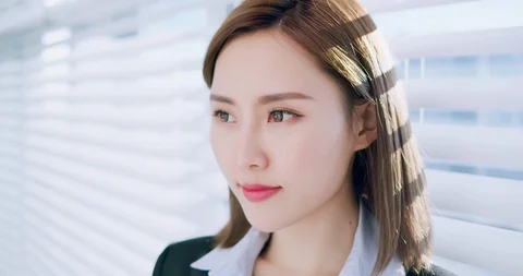 Facial Recognition System Stock Footage 128302543