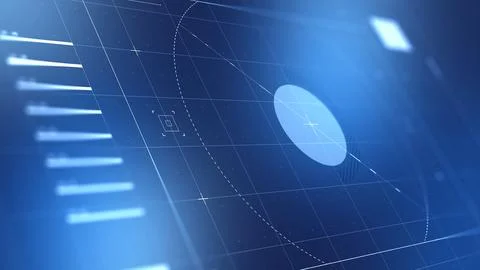Facial recognition system interface for surveillance activities and monitoring Stock Illustration