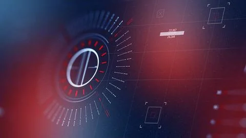 Facial recognition system interface used for surveillance activities in a Stock Photos