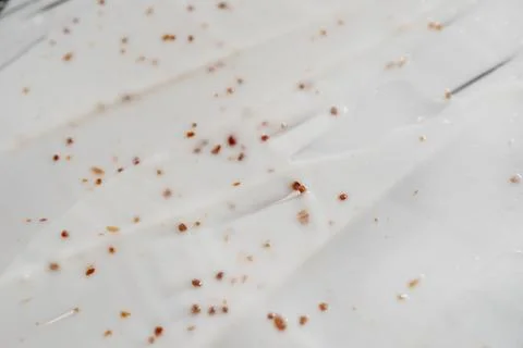 Facial scrub texture. Close-up Stock Photos