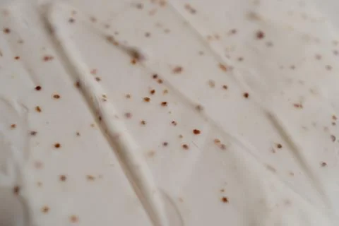 Facial scrub texture. Close-up Stock Photos