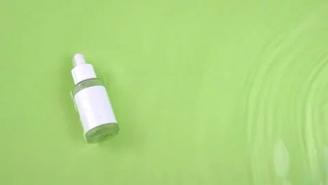 Facial Serum with Dropper (Light &amp; Clean) Stock Footage 273923791