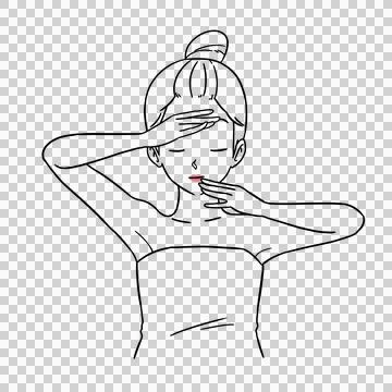 Facial serum 스톡 일러스트