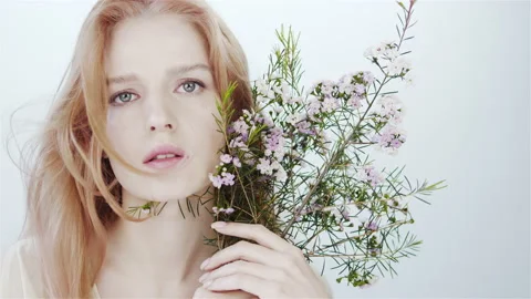  Facial skin care. Stock Footage 156647692