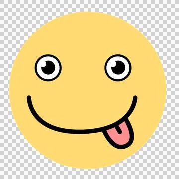 Facial smile 스톡 일러스트