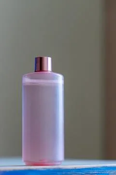 Facial toner on the surface Stock Photos