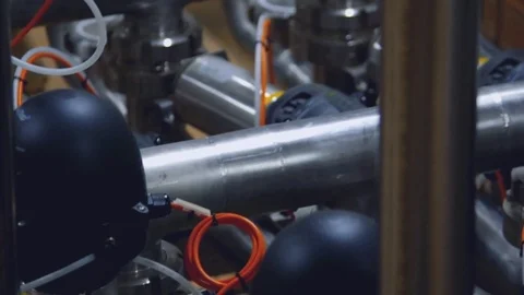 Facility with Working Machinery Video stock 81698507