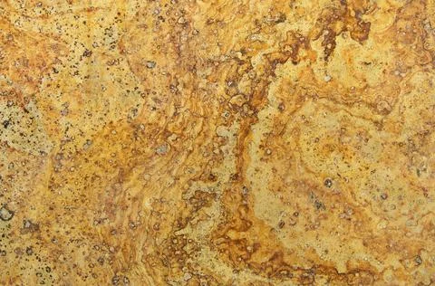 Facing stone yellow travertine Stock Photos