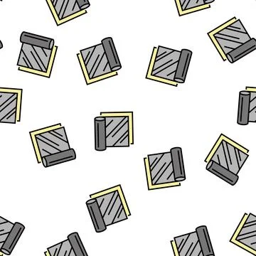 Facing wall layer vector seamless pattern 库存插图