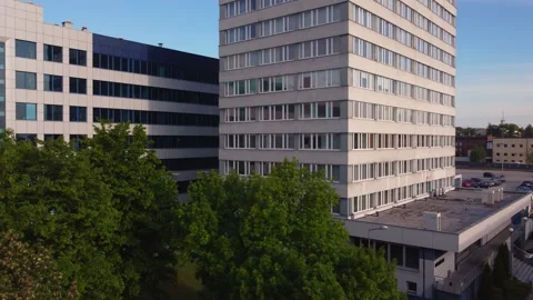 Factories in Katowice from a drone Stock Footage 155070894