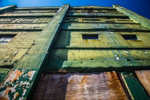 Factory abandoned Stock Photos