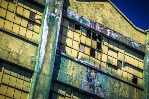 Factory abandoned Stock Photos
