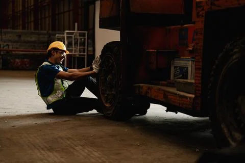Factory accident Stock Photos