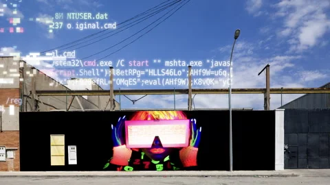 Factory and industrial complex with passing clouds Stock-Footage 316183291