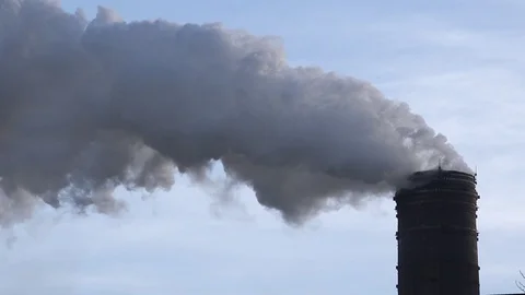 Factory and steam Stock Footage 101239685