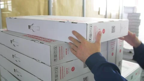 Factory assembly line assembly of electric heaters by hand. Stock Footage 277340031