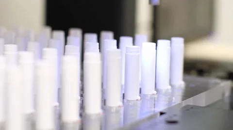 Factory Automated Quality Control Stock Footage 38011799