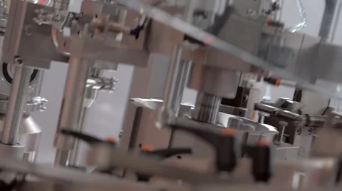 Factory automation equipment in the work Stock-Footage 61546078
