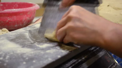 Factory for baking bread. Stock Footage 154907197