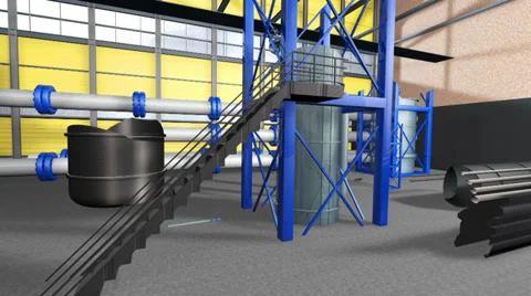 Factory building Stock-Footage 38614450