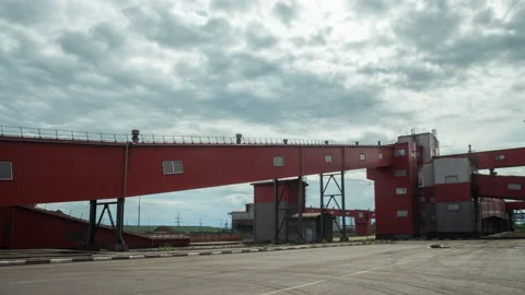 Factory building Stock Footage 218987431