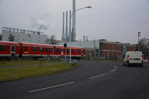 Factory building Stock Photos