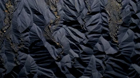 Factory Butte, Drone Landscape Textures Video stock 234743432