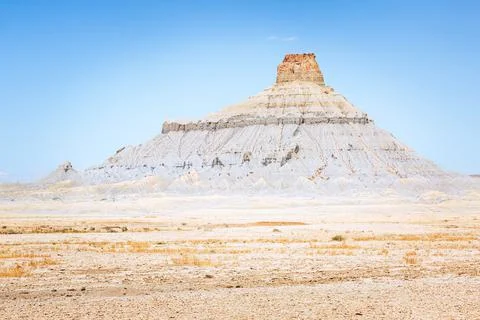Factory Butte of Utah Stock Photos