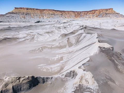 Factory Butte of Utah Stock Photos