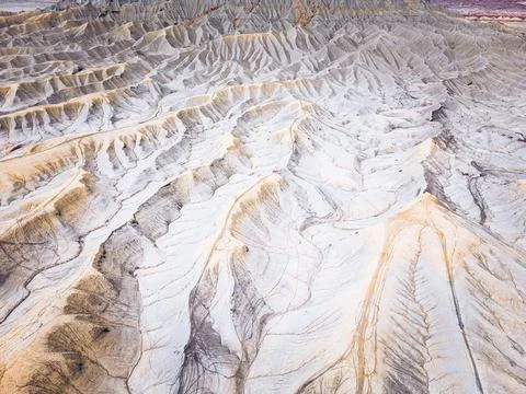 Factory Butte of Utah Stock Photos