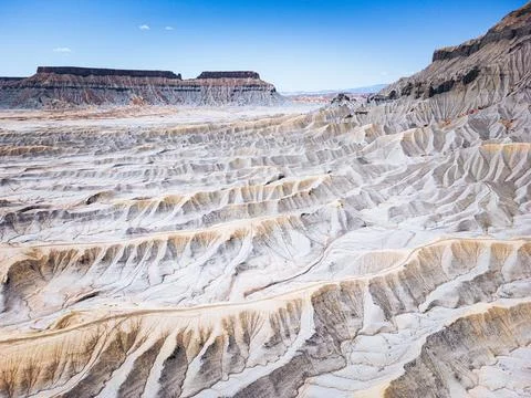 Factory Butte of Utah Stock Photos