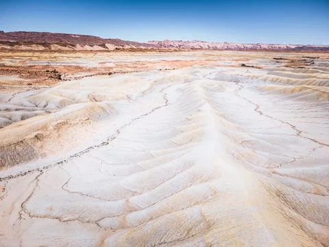 Factory Butte of Utah 스톡 사진