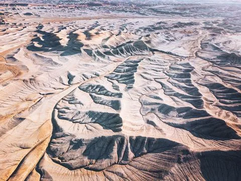 Factory Butte of Utah Stock-Fotos