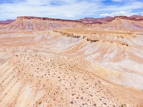 Factory Butte of Utah Foto stock