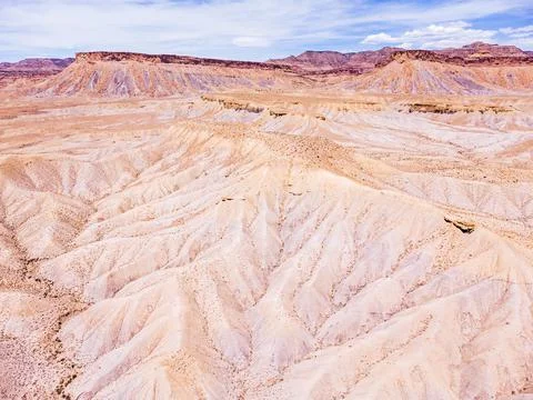 Factory Butte of Utah Stock-Fotos