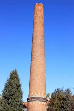 Factory chimney Stock Photos